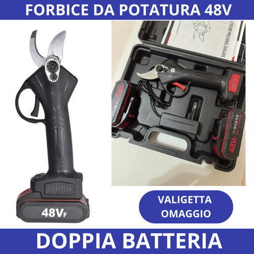 Forbice batteria potatura - a,
