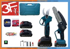 Kit 2 PZ FORBICE a batteria da