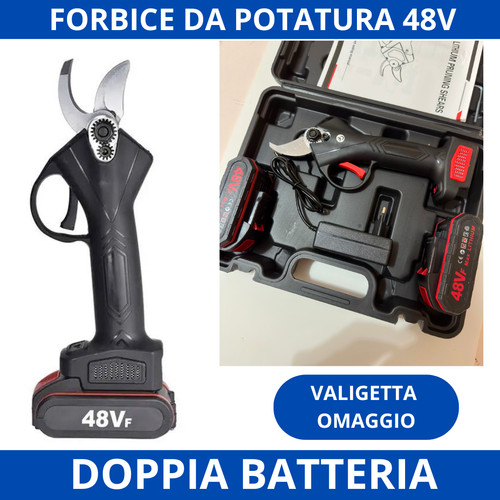 Forbice batteria potatura - da,